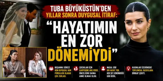 Yıllarca İçinde Sakladı! Tuba Büyüküstün’den Gündem Olacak Açıklamalar