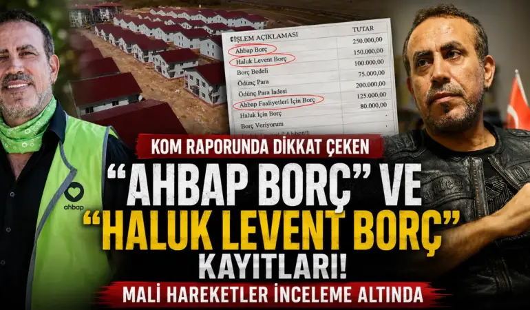 KOM Raporu Ortaya Çıktı! “Ahbap Borç” Kayıtları Mercek Altında