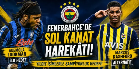 Fenerbahçe’den Transfer Bombası! Lookman Olmazsa Hedef Rashford