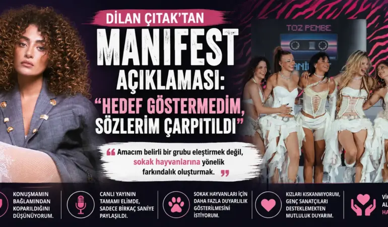 Manifest Tartışması Büyüdü! Dilan Çıtak’tan Peş Peşe Açıklamalar
