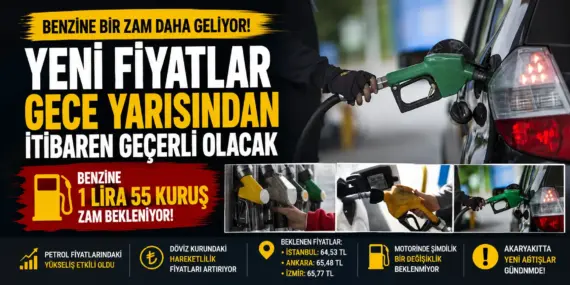 Araç Sahiplerine Kötü Haber! Benzinde Yeni Zam Kapıda