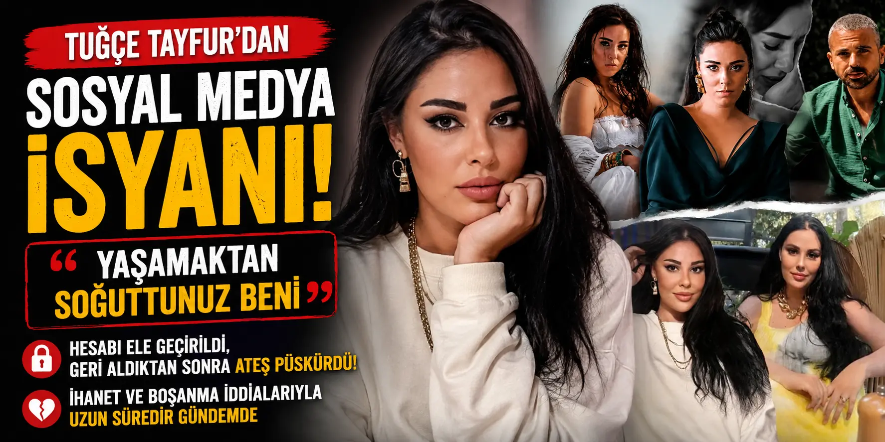 Tuğçe Tayfur’un Zor Anları! Hesabını Geri Aldı, Zehir Zemberek Sözler Söyledi