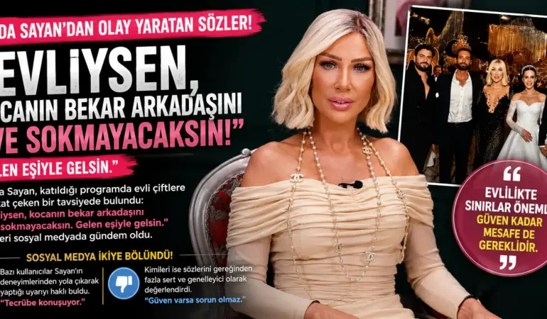 Seda Sayan Sosyal Medyayı Karıştırdı! Evlilere Yaptığı Uyarı Gündem Oldu
