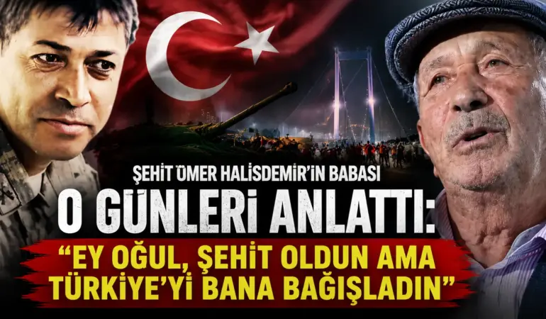 10 Yıl Sonra Yürek Dağlayan Sözler! Ömer Halisdemir’in Babası Gözyaşlarını Tutamadı