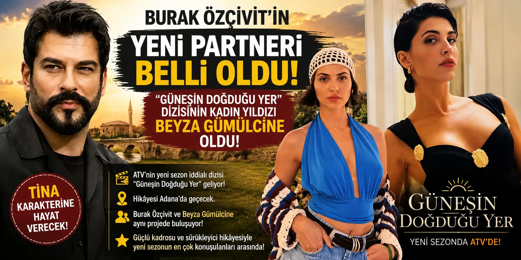Burak Özçivit’in Yeni Partneri Belli Oldu! Güzelliğiyle Gündeme Oturdu