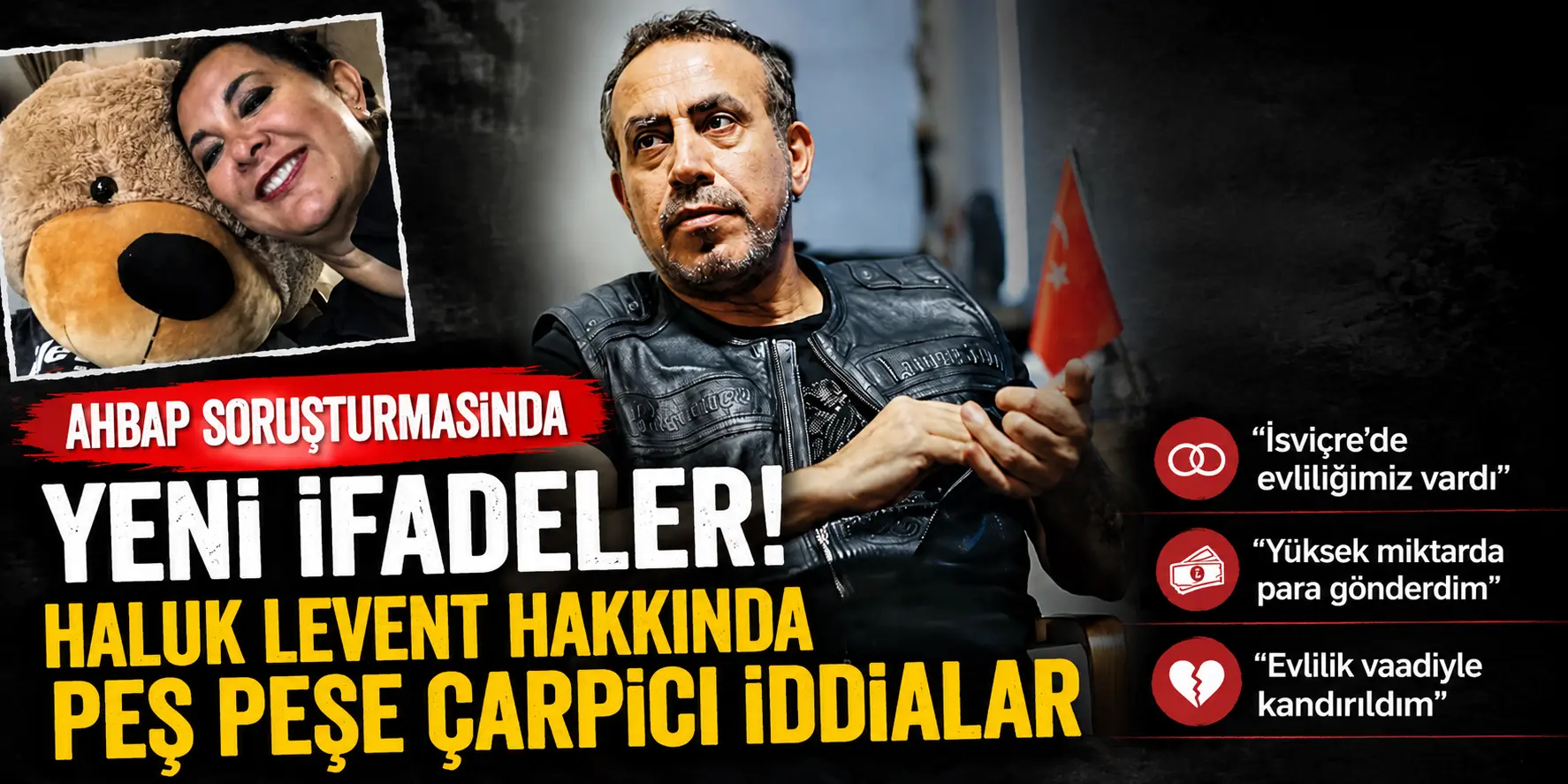 Dosyaya Giren İfadeler Gündem Oldu! Haluk Levent Hakkındaki İddialar Büyüyor