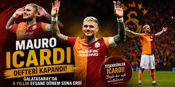 Taraftarı Yasa Boğan Ayrılık! Mauro Icardi Galatasaray’a Veda Etti