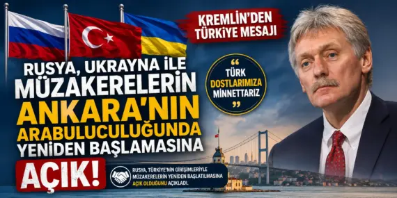 Rusya’dan Dikkat Çeken Türkiye Açıklaması! Barış İçin Kapı Aralandı
