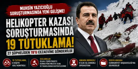 Muhsin Yazıcıoğlu Soruşturmasında Büyük Gelişme: 19 Şüpheli Tutuklandı