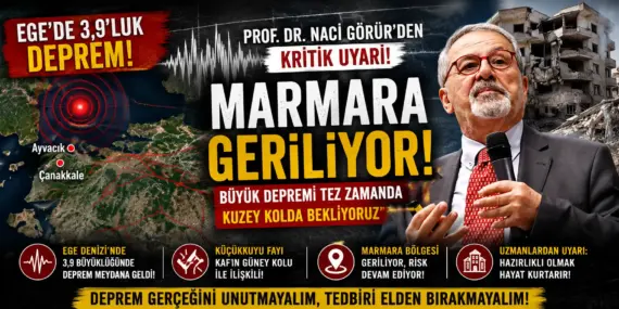 Depremin Ardından Naci Görür Alarm Verdi! Marmara İçin Çarpıcı Açıklama