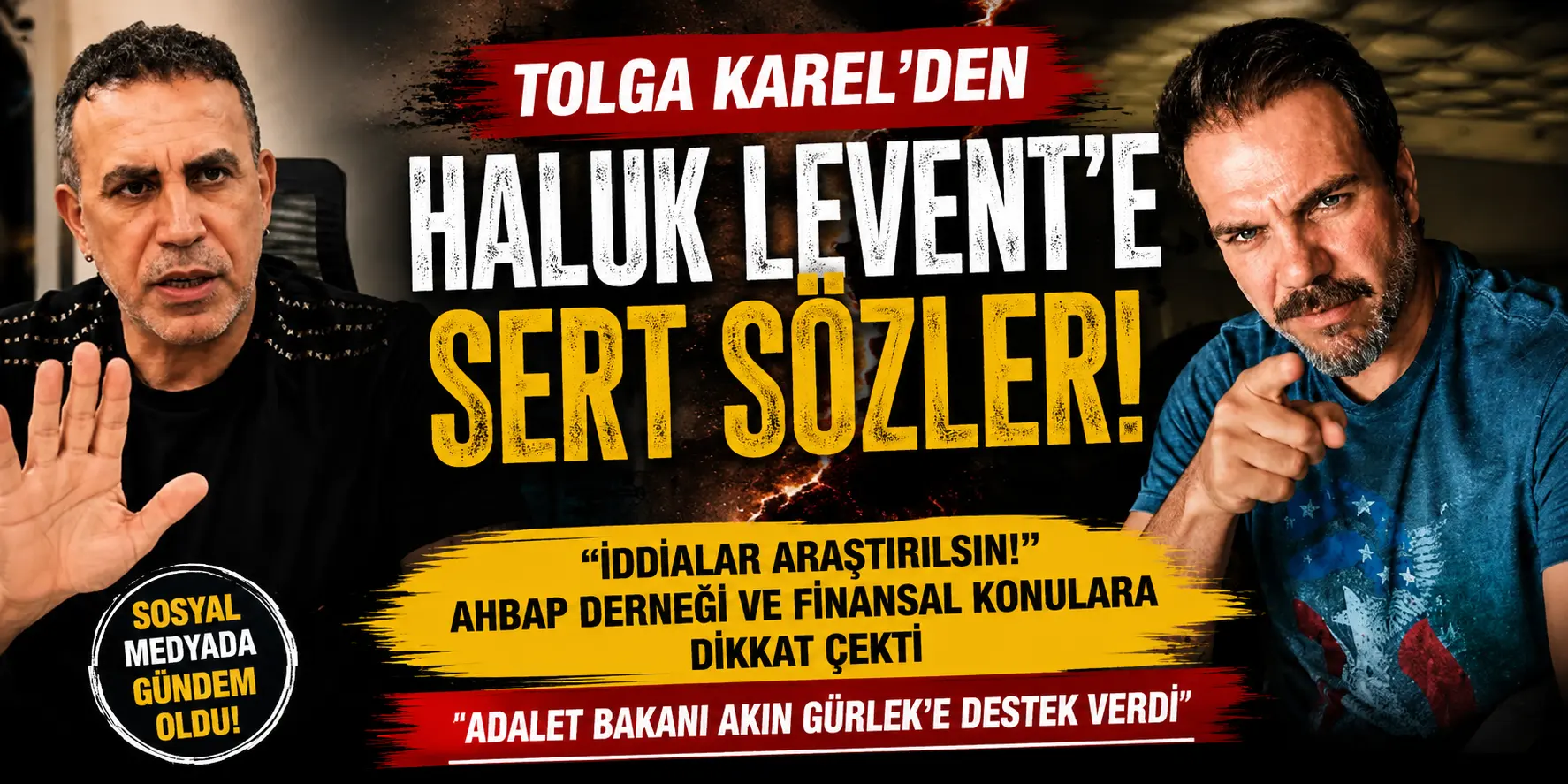 Tolga Karel Sessizliğini Bozdu! Haluk Levent Hakkında Flaş Açıklamalar