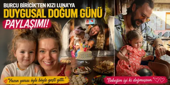 Burcu Biricik’in Kızı Luna Gündem Oldu! Annesinin Adeta Kopyası