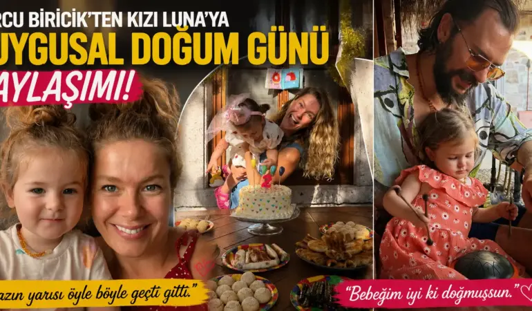 Burcu Biricik’in Kızı Luna Gündem Oldu! Annesinin Adeta Kopyası