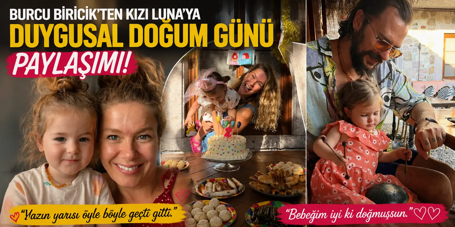 Burcu Biricik’in Kızı Luna Gündem Oldu! Annesinin Adeta Kopyası