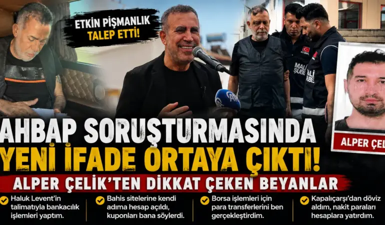 Etkin Pişmanlıktan Yararlanan Alper Çelik’ten Haluk Levent Hakkında Çarpıcı İddialar