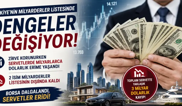 Borsadaki Dalgalanma Milyarderleri Vurdu! Servetler Milyarlarca Dolar Eridi