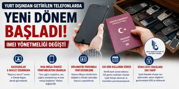 Resmi Gazete’de Yayımlandı! IMEI Kayıtlarında Ezber Bozan Düzenleme