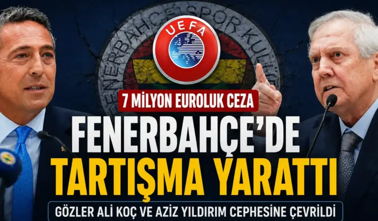 UEFA Cezası Fenerbahçe’yi Karıştırdı! Ali Koç ile Aziz Yıldırım Karşı Karşıya