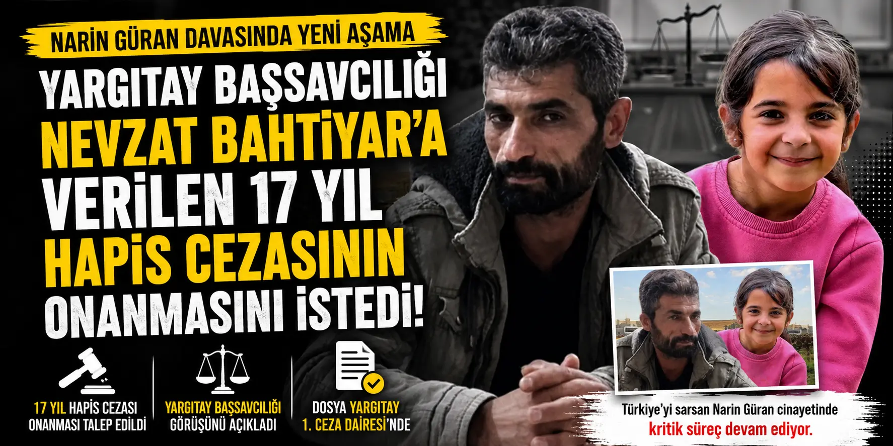 Narin Güran Davasında Kritik Dönemeç! Yargıtay Başsavcılığı Kararını Açıkladı