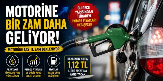 Motorine Bir Darbe Daha! Zam Bu Gece Pompaya Yansıyor