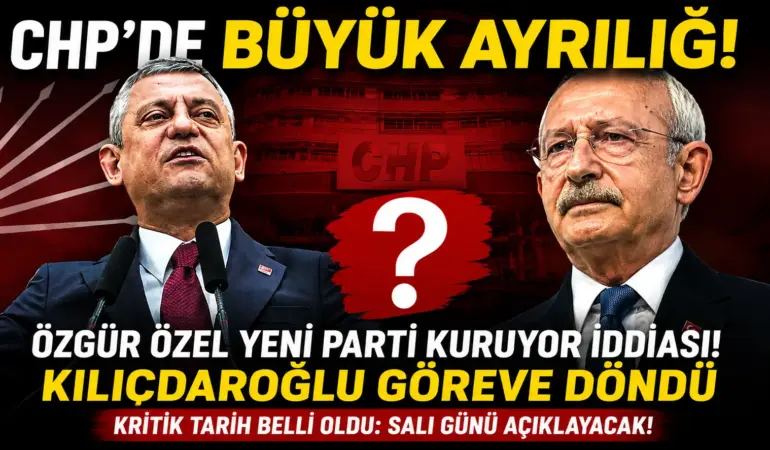 Ankara Kulisleri Bu İddiayla Çalkalanıyor: Özgür Özel’in Yeni Planı Ortaya Çıktı
