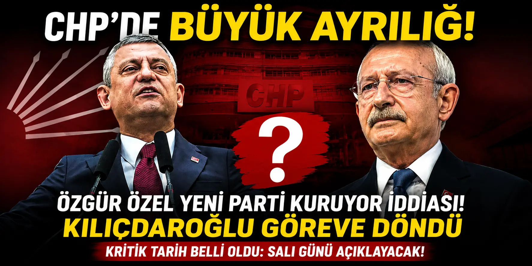 Ankara Kulisleri Bu İddiayla Çalkalanıyor: Özgür Özel’in Yeni Planı Ortaya Çıktı