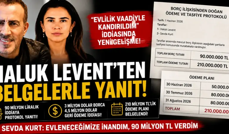 Haluk Levent belgeleri yayınladı! Milyonluk tartışmada yeni perde açıldı