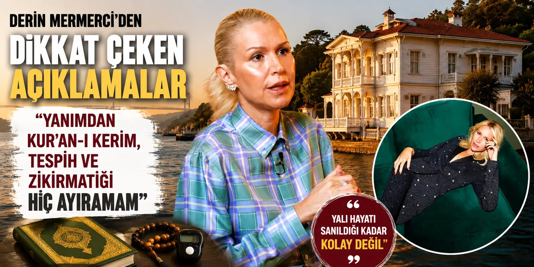 Derin Mermerci Manevi Dünyasını İlk Kez Bu Kadar Açık Anlattı!