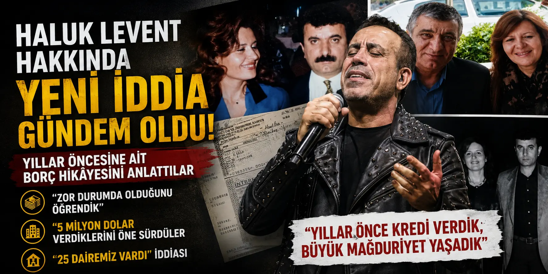 Haluk Levent Hakkında Gündemi Sarsan İddia! “25 Dairemiz Vardı, Başımıza Silah Dayadılar”