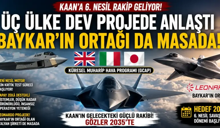 Gökyüzünde Yeni Savaş Başlıyor! KAAN’ın Karşısına 6. Nesil Canavar Çıkıyor