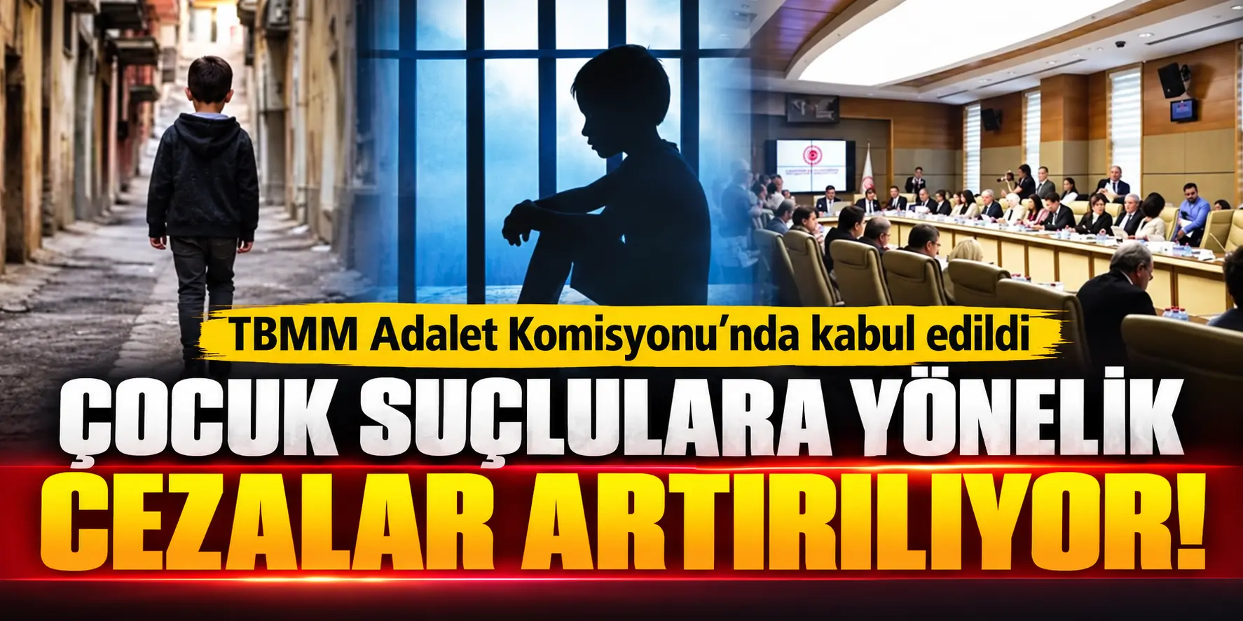 Meclis’ten Tarihi Hamle! Çocuk Suçlulara En Ağır Cezalar Geliyor