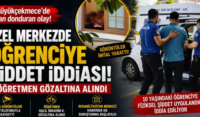 Baba Pencereden İzledi, Gerçek Ortaya Çıktı! Öğretmen Gözaltında