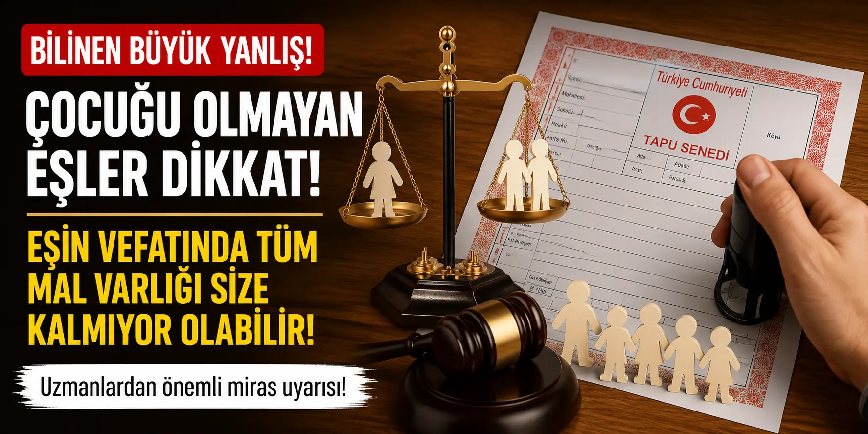 Milyonları İlgilendiren Gerçek! Eşiniz Sandığınız Gibi Tek Mirasçı Olmayabilir