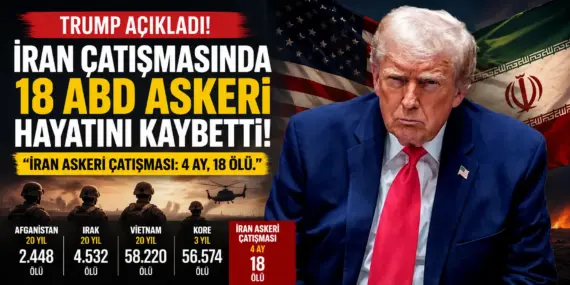 Trump 4 Aylık Savaş Bilançosunu Açıkladı! İran Çatışmalarında 18 ABD Askeri Öldü