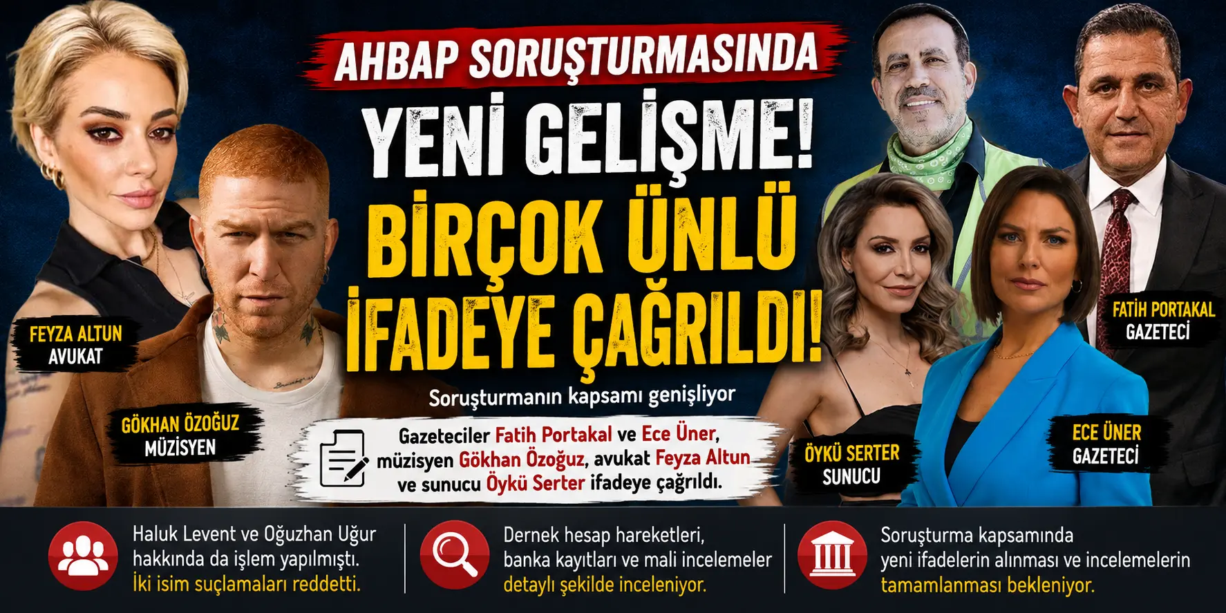 Gündemi Sarsan Ahbap Dosyasında Yeni Perde! O İsimler İfadeye Geliyor
