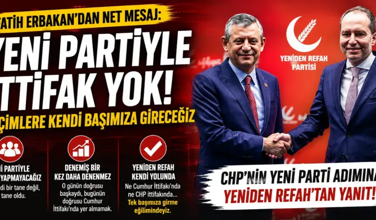 İttifak Dengeleri Altüst Oluyor! Erbakan’dan Çok Konuşulacak Karar