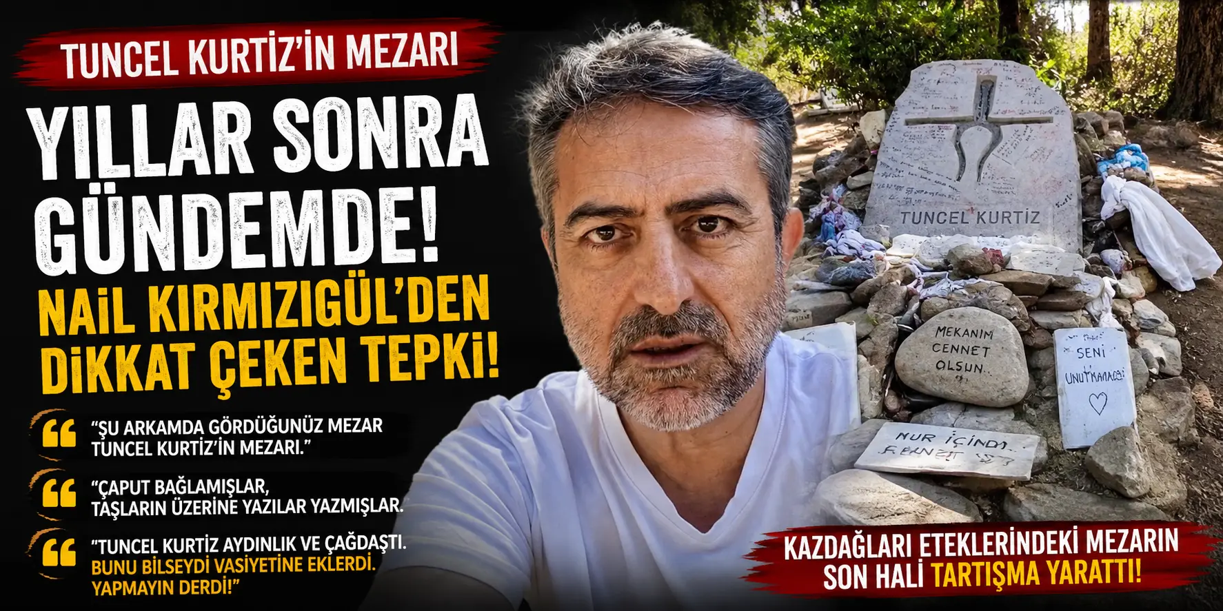 Nail Kırmızıgül’den Sert Tepki: “Tuncel Kurtiz Bunu Görseydi…”