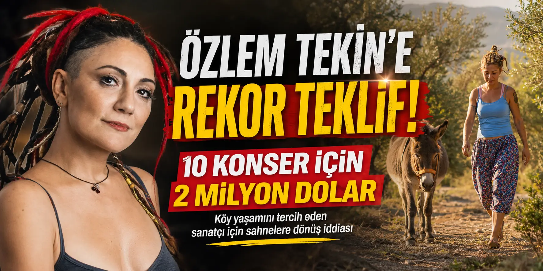 Köy Hayatını Seçmişti! Özlem Tekin’e Dudak Uçuklatan Teklif