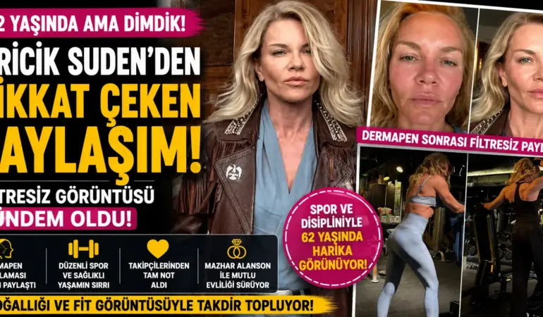 62 Yaşındaki Biricik Suden’den Olay Paylaşım! Filtresiz Hali Gündemi Salladı