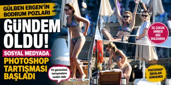 Gülben Ergen Paylaştı, Sosyal Medya İkiye Bölündü! Gerçek mi Photoshop mu?
