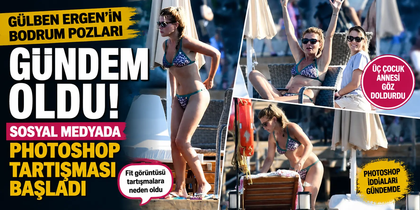 Gülben Ergen Paylaştı, Sosyal Medya İkiye Bölündü! Gerçek mi Photoshop mu?
