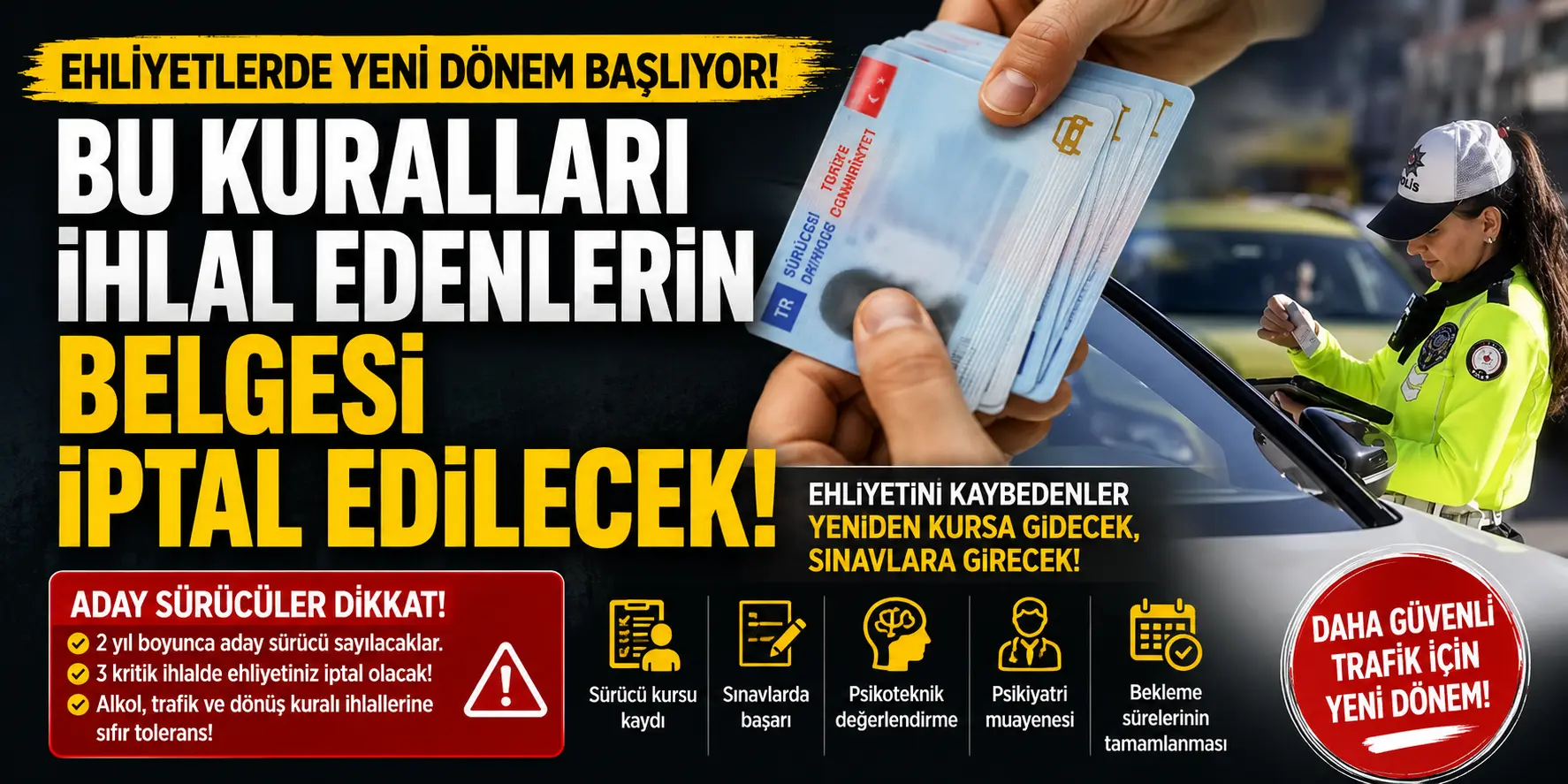 TBMM’den Kritik Ehliyet Kararı! Kuralları İhlal Eden Sürücülere Büyük Yaptırım