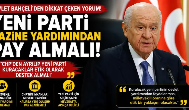 Siyasette Yeni Deprem! Bahçeli’den Özgür Özel’in Partisi İçin Flaş Sözler