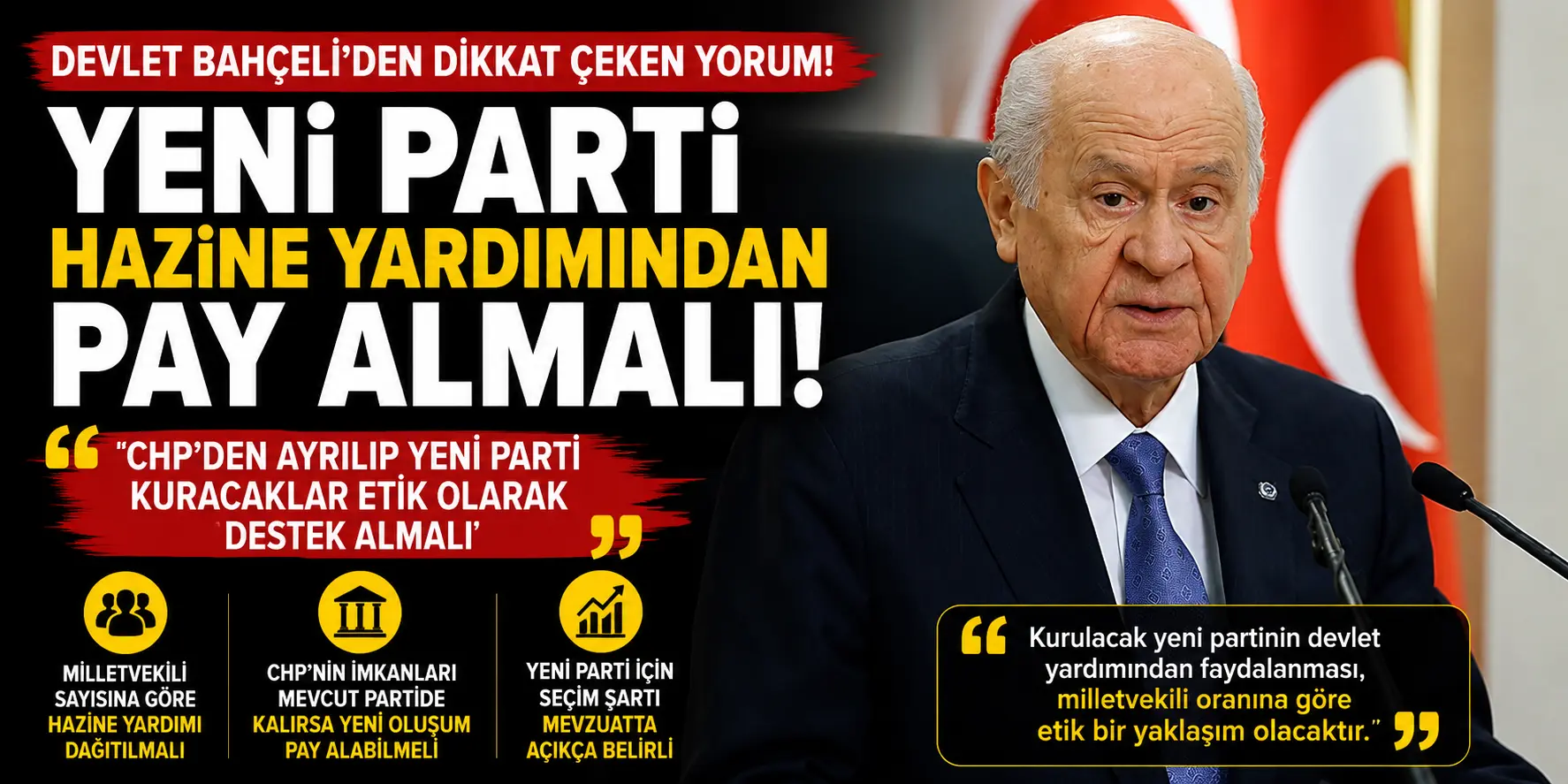 Siyasette Yeni Deprem! Bahçeli’den Özgür Özel’in Partisi İçin Flaş Sözler