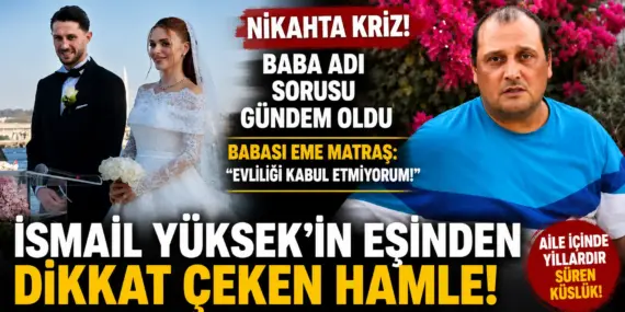 İsmail Yüksek’in Düğününde Şok Kriz! Baba Açıklama Yaptı, Esen Matraş’tan Dikkat Çeken Hamle