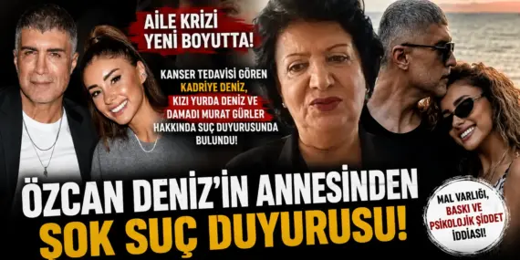 Özcan Deniz’in Ailesinde Kılıçlar Çekildi! Anne Deniz’den Savcılık Hamlesi