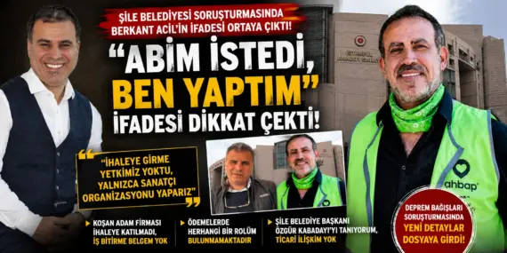 Şile Soruşturmasında Bomba Detay! “Abim İstedi, Ben Yaptım” Sözleri Gündemde