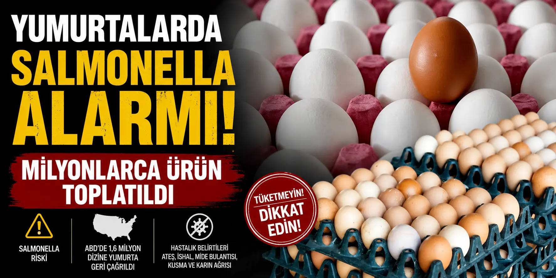 Kahvaltı Sofraları İçin Kritik Uyarı! Bu Yumurtalar Geri Çağrılıyor