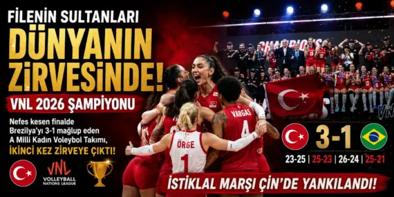 Tarih Yazdılar! Filenin Sultanları Kupayı İkinci Kez Türkiye’ye Getirdi
