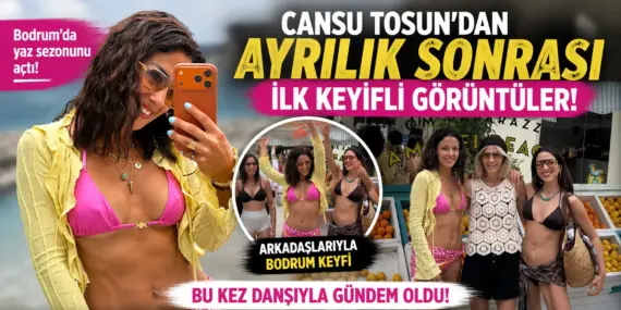 Boşanmanın Ardından İlk Görüntü! Cansu Tosun Bodrum’da Gündem Oldu